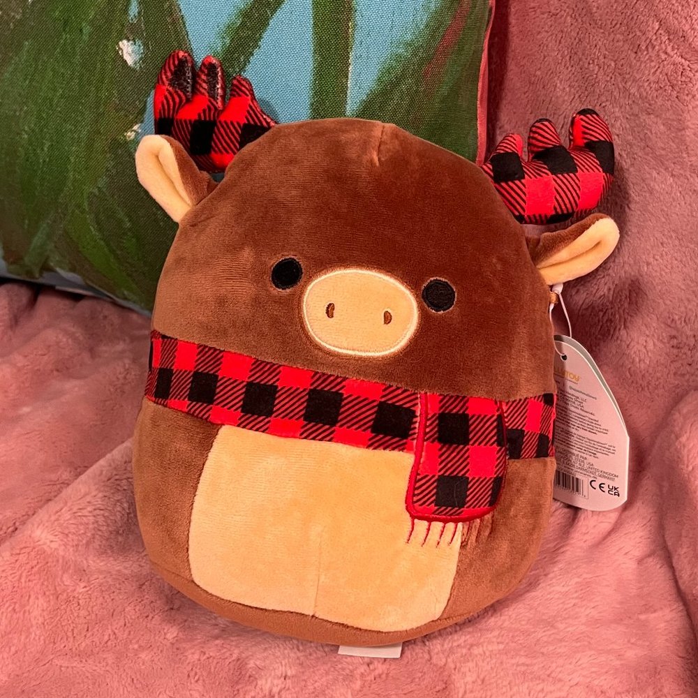 NWT Squishmallows Reindeer, "Alfred"